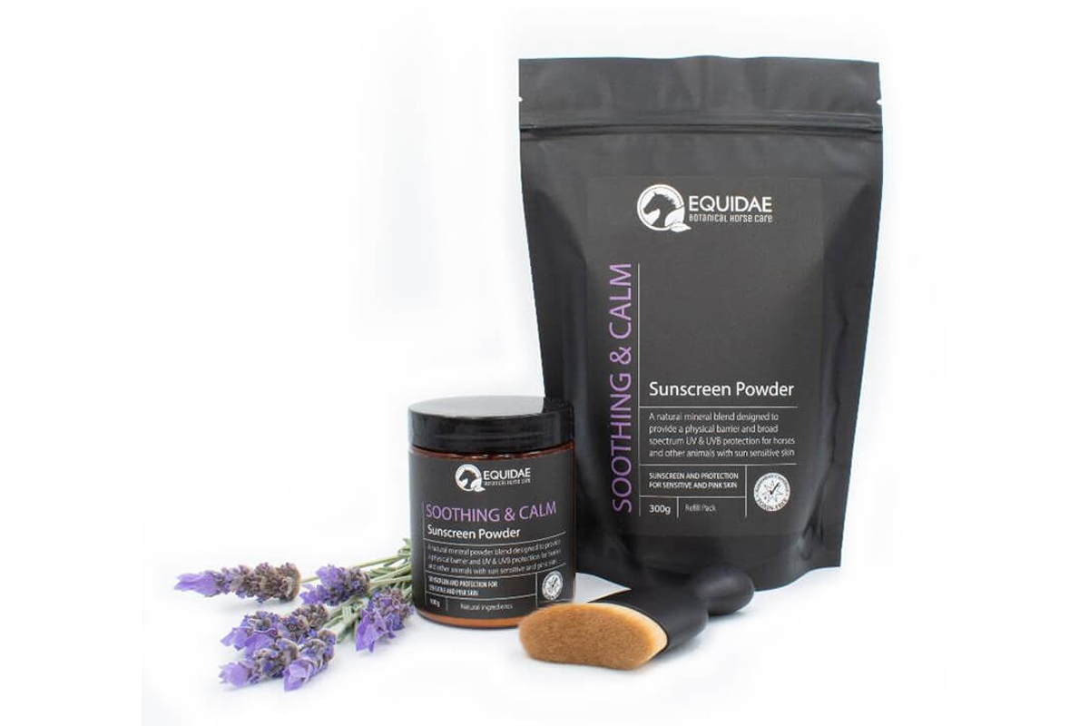 SOOTHING & CALM Horse Sunscreen Powder (Sunscreen for Horses