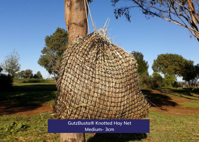 GutzBusta® Knotted Hay Nets - Medium -3cm