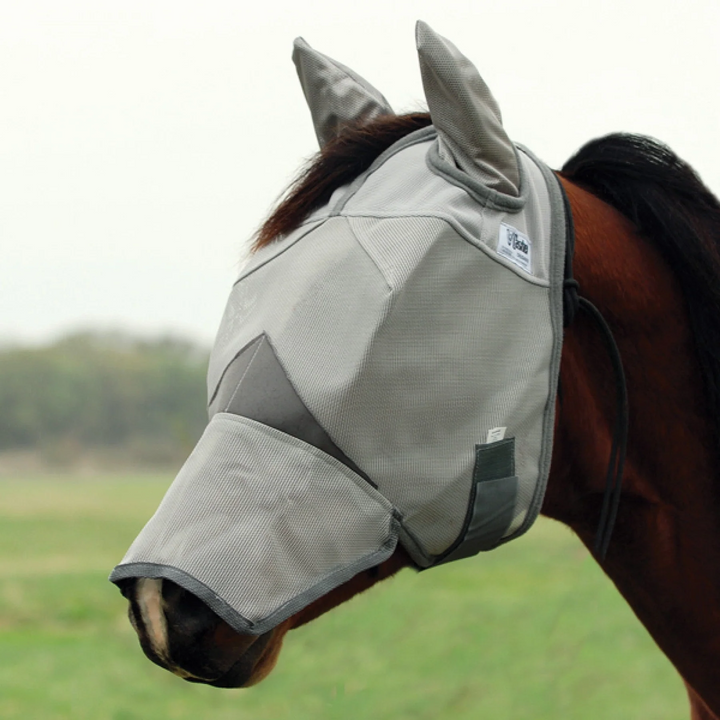 Crusader Fly Mask with Long Nose and Ears