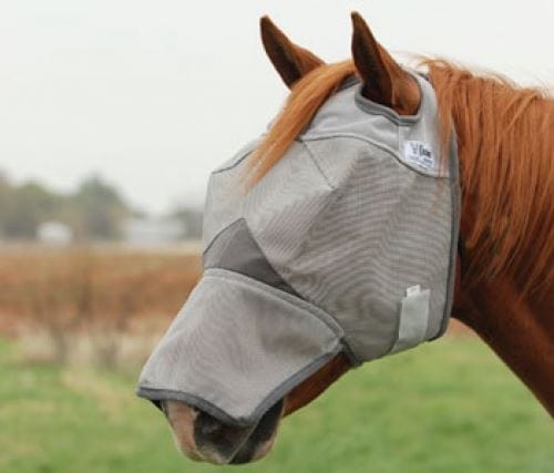 Crusader Fly Mask with Long Nose