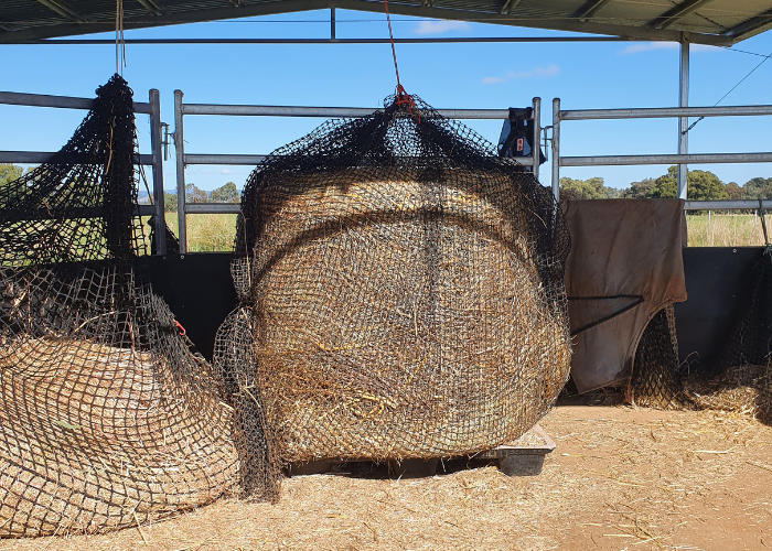 Knotless Hay Nets - 6'x4' Round Bale