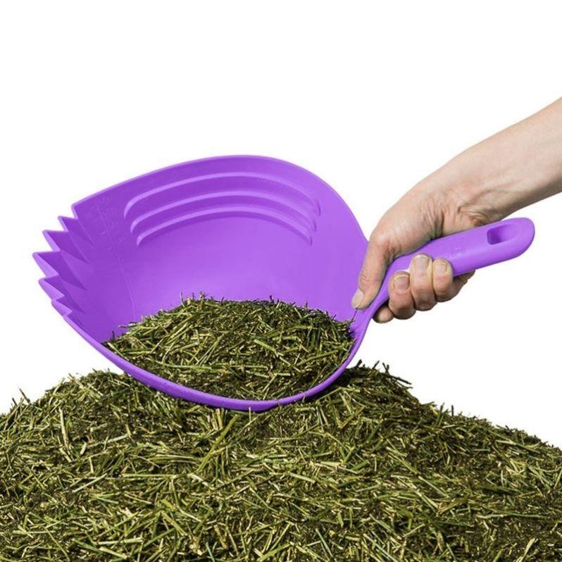 Parallax Shark Skup Feed Scoop- Purple